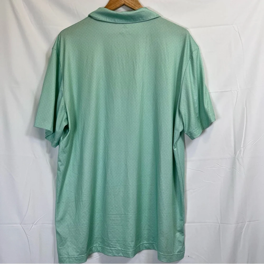 Adidas Shirt Mens XL Green Golf Polo Performance Outdoor‎ Tennis